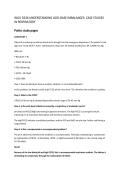 WGU D236 UNDERSTANDING ACID-BASE IMBALANCES&colon; CASE STUDIES IN RESPIRATORY