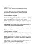 COMPUTER PROGRAMMING NOTES