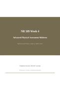 NR 509 WEEK 4 MIDTERM EXAM 2026&sol;2027 &vert; Advanced Physical Assessment &vert; NGN Questions & Verified Answers &vert; Chamberlain &vert; Pass Guaranteed - A&plus; Graded&NewLine;&NewLine;