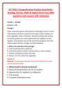 ATI TEAS 7 Exam Bundle  