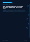 NSG 552 Psychopharmacology Exam 2 Wilkes Actual 2026&sol;2027 &ndash; Complete Questions with Detailed Rationales &vert; 100&percnt; Verified Answers &ndash; Pass Guaranteed &ndash; A&plus; Graded