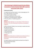 Davis Advantage for Medical-Surgical Nursing&colon; Making Connections to Practice Question Bank &lpar;300&plus; questions and answers with rations&rpar; 