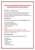 Next Generation &lpar;NGN&rpar; NCLEX-RN Full-Length Unfolding Case Studies & Practice Set &lpar;300&plus; questions&rpar; 