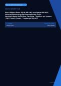 NR546 Advanced Pharmacology Psychopharmacology Midterm Exam Chamberlain Actual 2026&sol;2027 &ndash; Complete Questions with Detailed Rationales &vert; 100&percnt; Verified Answers &ndash; Pass Guaranteed &ndash; A&plus; Graded