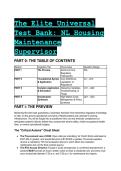 Newfoundland and Labrador  Housing Maintenance Supervisor Exam Bank 2026&sol;2027 &vert;  S-Tier Practice Questions&comma; Regulatory Axioms & Full Rationales