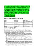 FPQP Elite Universal Test Bank 2026&sol;2027 &vert;  Scenario Practice Questions&comma; Answers & Distractor Analysis &vert; SECURE 2&period;0 Aligned