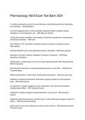 Pharmacology HESI Exam Test Bank &vert; Practice Questions&comma; Answers & Study Guide 2026&sol;2027