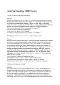 HESI Pharmacology Practice Questions &vert; Comprehensive Nursing Exam Review & Study Guide 2026&sol;2027