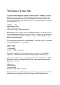 Pharmacology Evolve HESI &vert; Comprehensive Study Guide&comma; Practice Questions & Exam Review 2026&sol;2027