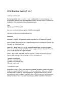 CPH Practice Exam 1 Hour &vert; Certified in Public Health Practice Test & Exam Prep 2026&sol;2027