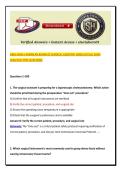 ABSA Exam &sol; American Board of Surgical Assistant &lpar;ABSA&rpar; Actual Exam 2026&sol;2027 Prep Questions &ndash; Verified Answers&comma; 100&percnt; Guaranteed Pass &vert; Complete A&plus; Guide