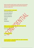 BSMH ADVANCED ARRHYTHMIA COURSE BON SECOURS MERCY &NewLine;HEALTH ACTUAL EXAMINATION 2026 QUESTIONS GRADED A&plus;&NewLine;REVIEW ASSURED PASS