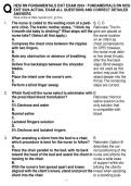 HESI RN Fundamentals Exit Exam Questions & Answers &vert; Fundamentals HESI Exit Exam Study Guide & Review 2026&sol;2027