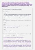 NCLEX RN NGN COMPREHENSIVE TEST BANK FINAL EXAM 2026&sol;2027 &NewLine;COMPLETE ACCURATE EXAM REAL QUESTIONS AND CORRECT VERIFIED &NewLine;ANSWERS WITH DETALED RATIONALES &lpar;100&percnt; CORRECT VERIFIED ANSWERS&rpar; &NewLine;CURRENTLY UPDATED VERSION 2026 EDITION &vert;GUARANTEED PASS A&plus; &vert;FULL &NewLine;R