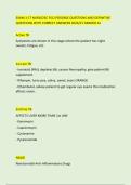 EXAM 1 C7 NUR1023C FSCJ POSSIBLE QUESTIONS AND DEFINITIVE &NewLine;QUESTIONS WITH CORRECT ANSWERS 2026&sol;27 GRADED A&plus;