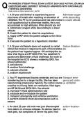 Paramedic FISDAP Final Exam &vert; 200 Practice Questions&comma; Answers & Rationales &vert; Study Guide