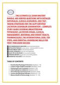 THE ULTIMATE CLC EXAM MASTERY BUNDLE&colon; 400 VERIFIED QUESTIONS WITH DETAILED RATIONALES&comma; CLINICAL SCENARIOS&comma; AND TESTTAKING STRATEGIES FOR THE ALPP CERTIFIED LACTATION COUNSELOR EXAMINATION &ndash; COMPLETE STUDY GUIDE COVERING BREASTFEEDING PHYSIOLOG