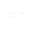 Pediatric Advanced Life Support &lpar;PALS&rpar; &mdash; Pediatric Resuscitation and Emergency Care Manual &mdash; Study Guide and Practice Questions