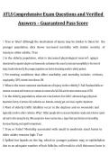 ATLS Comprehensive Exam Questions and Verified Answers &ndash; 2027&sol;2028 &vert; Advanced Trauma Life Support Study Guide