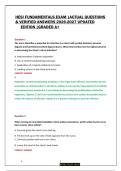 HESI  Package Deal Study Bundle 2026-2028
