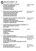 MKTG Exam 2 Chapters 7&ndash;14 &vert; Marketing Study Guide & Practice Questions 2026&sol;2027