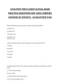 ATLS Post Test &ndash; Latest Exam Practice Questions and Verified Answers &vert; Advanced Trauma Life Support Study Guide 2027&sol;2028