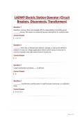 LADWP Electric Station Operator &lpar;Circuit&NewLine;Breakers&comma; Disconnects&comma; Transformers&rpar;