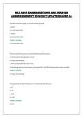 MLT ASCP EXAM&vert;QUESTIONS AND VERIFIED ANSWERS&vert;NEWEST 2026&sol;2027 UPDATE&vert;GRADED A&plus;