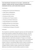 OHIO MAINTENANCE TECHNICIAN ACTUAL EXAM &ndash; QUESTIONS AND&NewLine;ANSWERS &vert; VERIFIED AND WELL DETAILED ANSWERS &vert; PLUS RATIONALES &vert;&NewLine;DOWNLOAD AND PASS &vert; LATEST EXAM UPDATE 2026&sol;2027