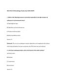 WGU D311 Microbiology Practice Exam Documents &lpar;2026 Editions&rpar;