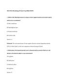 WGU D311 Microbiology OA Exam Prep &lpar;2026&rpar; UPDATE