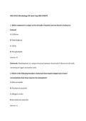WGU D311 Microbiology OA Exam Prep 2026 UPDATE