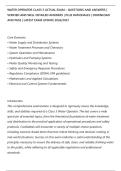 WATER OPERATOR CLASS 3 ACTUAL EXAM &ndash; QUESTIONS AND ANSWERS &vert;&NewLine;VERIFIED AND WELL DETAILED ANSWERS &vert; PLUS RATIONALES &vert; DOWNLOAD&NewLine;AND PASS &vert; LATEST EXAM UPDATE 2026&sol;2027