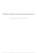 NURS 453 PALS Mock Exam &ndash; Pediatric Advanced Life Support