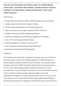 WGU D435 HR TECHNOLOGY AND PEOPLE ANALYTICS COMPREHENSIVE&NewLine;STUDY GUIDE &ndash; QUESTIONS AND ANSWERS &vert; VERIFIED AND WELL DETAILED&NewLine;ANSWERS &vert; PLUS RATIONALES &vert; DOWNLOAD AND PASS &vert; LATEST EXAM&NewLine;UPDATE 2026&sol;2027