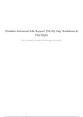 PALS 2023 Guidelines&colon; Pediatric Vital Signs by Age Group
