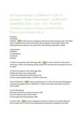 ATI Proctored Exam Community Health 2024&ndash;2025 &ndash; Exam Elaborations&comma; Complete Answers and Explanations