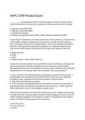 AAPC CPB Practice Exam &vert; Certified Professional Biller Questions&comma; Study Guide & Exam Prep