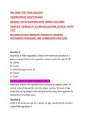 FIBA AGENT TEST EXAM 2026&sol;2027&NewLine;COMPREHENSIVE QUESTION BANK&NewLine;200 MOST TESTED QUESTIONS WITH VERIFIED SOLUTIONS&NewLine;COMPLETE COVERAGE OF ALL FIBA REGULATIONS&comma; ARTICLES 3-48 TO 3-317&NewLine;INCLUDING PLAYER TRANSFERS&comma; CONTRACTS&comma; LICENSING&comma; DISCIPLINARY PROCEDURES&comma; A