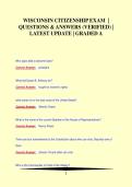 Wisconsin Citizenship Exam &ndash; Practice Questions and Answers
