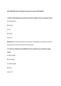 WGU D440 HESI Nutrition Objective Assessment Exam Prep 2026 UPDATE &lpar;Version 2&rpar;