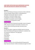AANP PMHNP CERTIFICATION EXAM COMPREHENSIVE QUESTION BANK &lpar;200 QUESTIONS WITH ANSWERS AND RATIONALES&rpar;