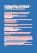 HY-102 EXAM 2026 UPDATE QUESTIONS AND&NewLine;CORRECT VERIFIED ANSWERS ALREADY&NewLine;GRADED A&plus; &lpar;BRAND NEW VISION&rpar;
