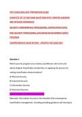 SFPC EXAM 2026&period;2027 PREPARATION GUIDE&NewLine;COMPLETE SET OF 200 EXAM QUESTIONS WITH VERIFIED ANSWERS AND DETAILED RATIONALES&NewLine;SECURITY FUNDAMENTALS PROFESSIONAL CERTIFICATION &lpar;SFPC&rpar;&NewLine;DOD SECURITY PROFESSIONAL EDUCATION DEVELOPMENT &lpar;SP&Emacr;D&rpar; PROGRAM&NewLine;COMPREHENSIVE