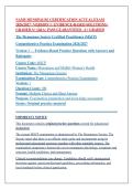 NAMS Menopause Certification ACTUAL EXAM 2026&sol;2027 &vert; Version 1 &vert; Evidence-Based Solutions &vert; Graded A&plus; Q&A &vert; Pass Guaranteed - A&plus; Graded