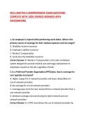 XCEL CHAPTER 2 COMPREHENSIVE EXAM QUESTIONS COMPLETE WITH 100&percnt; VERIFIED ANSWERS WITH EXPLANATIONS