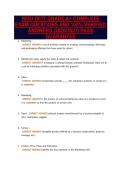 WGU D077 GRADE A&plus; COMPLETE&NewLine;EXAM QUESTIONS AND 100&percnt; VERIFIED&NewLine;ANSWERS &lpar;2026&sol;2027&rpar; PASS&NewLine;GUARANTEE