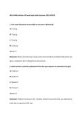 WGU D440 Nutrition OA Exam Study Guide 2026&colon; Comprehensive -Q&A Pass-Pak
