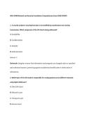 WGU D440 Network & Security Foundations 2026 Exam Prep&colon; Core Practice Questions & Solutions