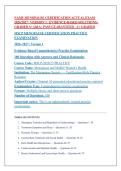 NAMS Menopause Certification ACTUAL EXAM 2026&sol;2027 &vert; Version 1 &vert; Evidence-Based Solutions &vert; Graded A&plus; Q&A &vert; Pass Guaranteed - A&plus; Graded